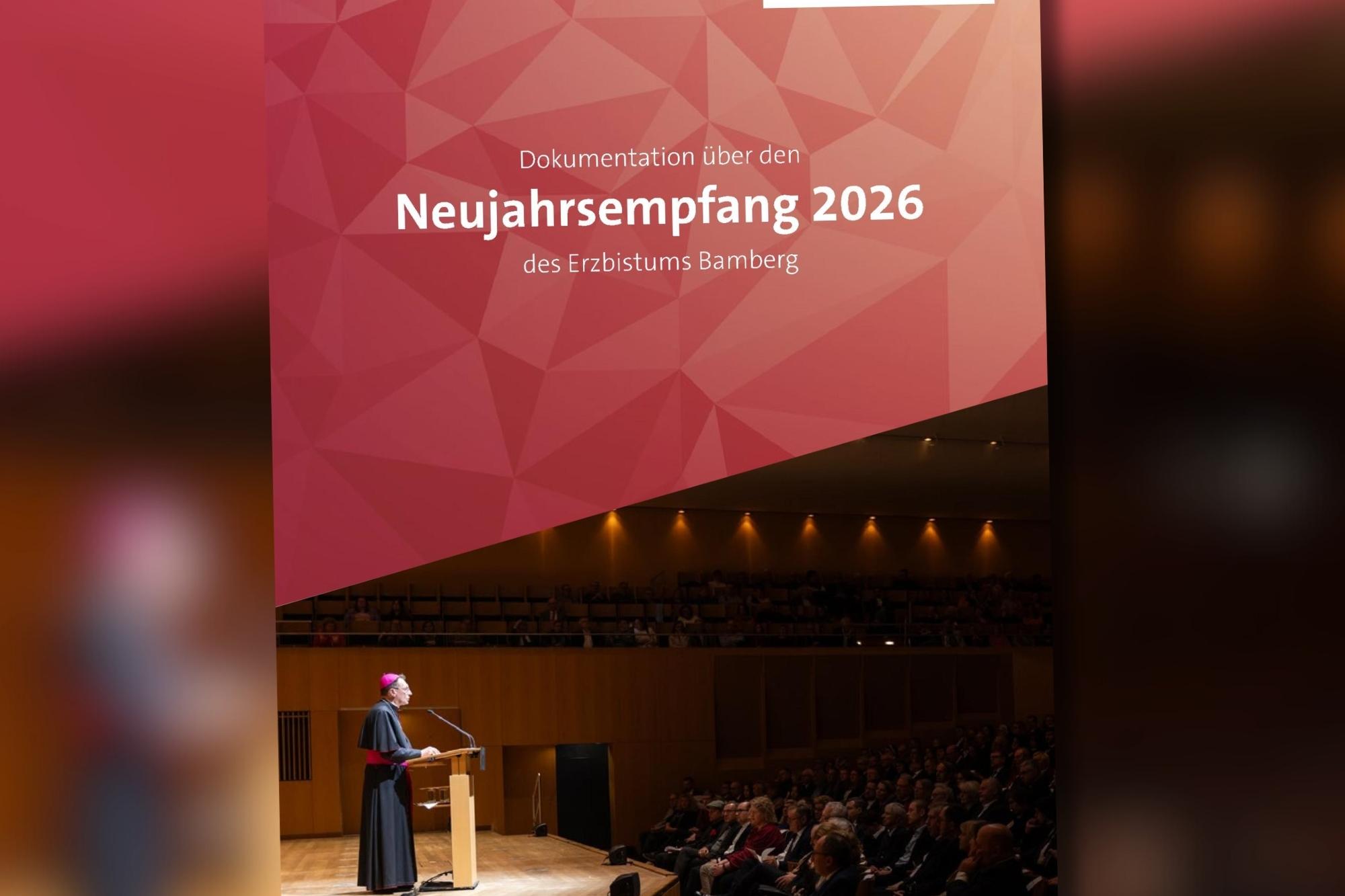 Cover der Dokumentation über den Neujahrsempfang 2026 des Erzbistums Bamberg