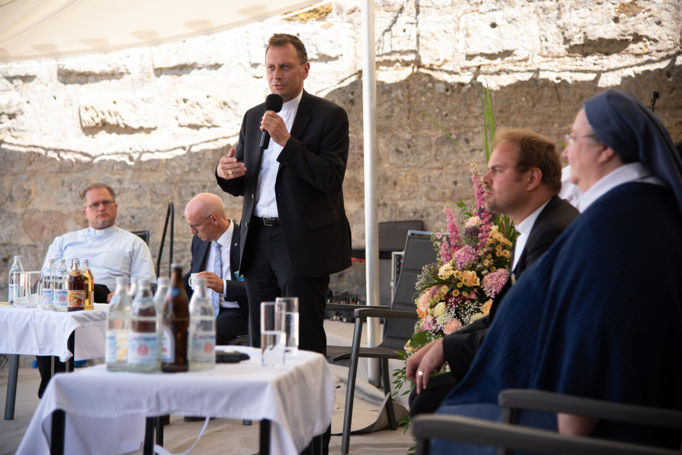 Herwig Gössl beim letzten Glaubenstag Hannberg im Jahr 2019. Er ist auch 2024 dabei.