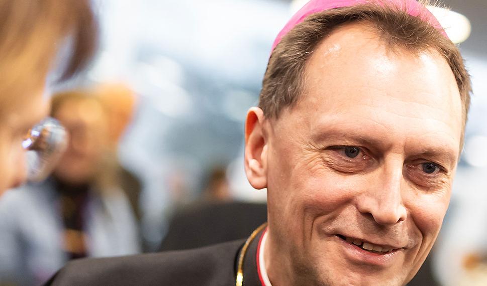 Slider im Kopf der Homepage von erzbischof Gössl